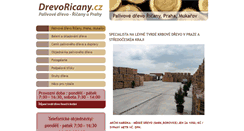Desktop Screenshot of drevoricany.cz